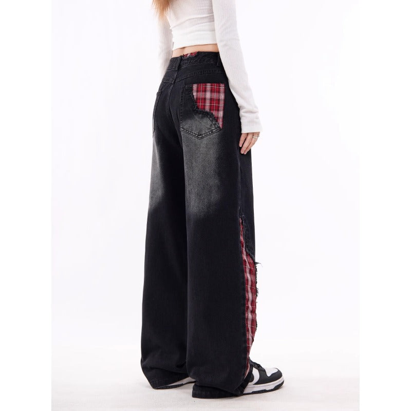 Amethyst Distressed Jeans