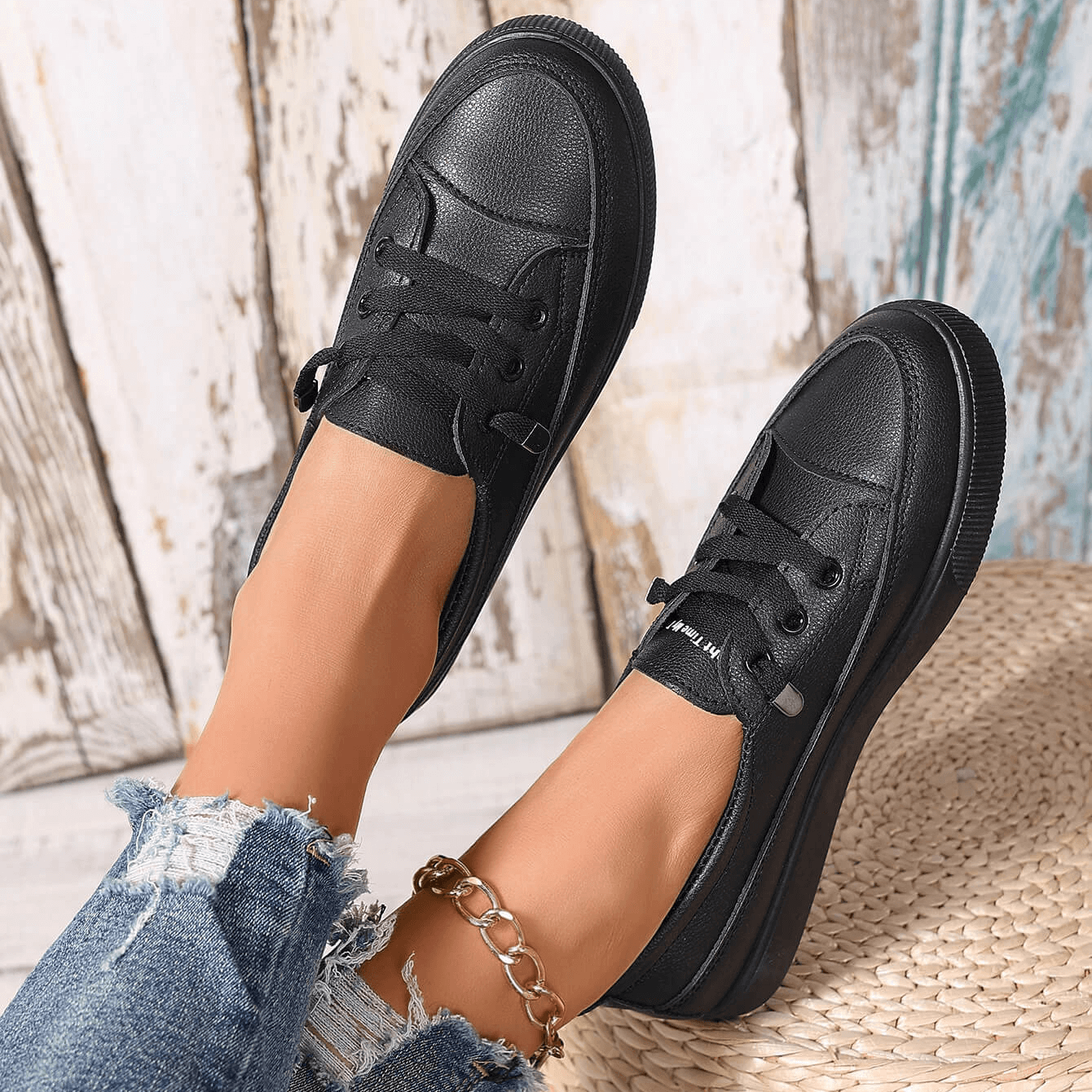 Carlow Orthopedic Lace-Up Shoes