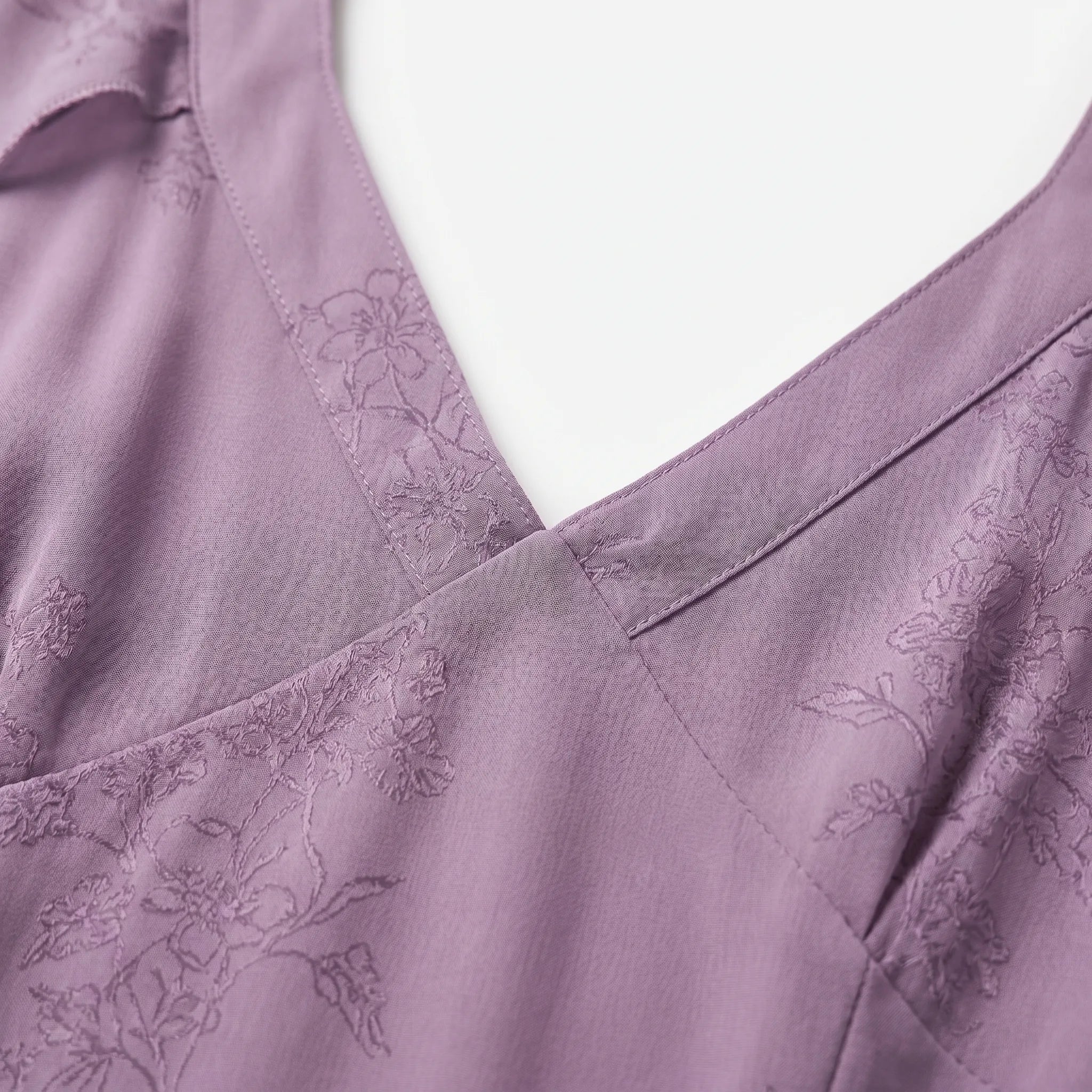 Valora V-Neck Butterfly Sleeve Midi Dress