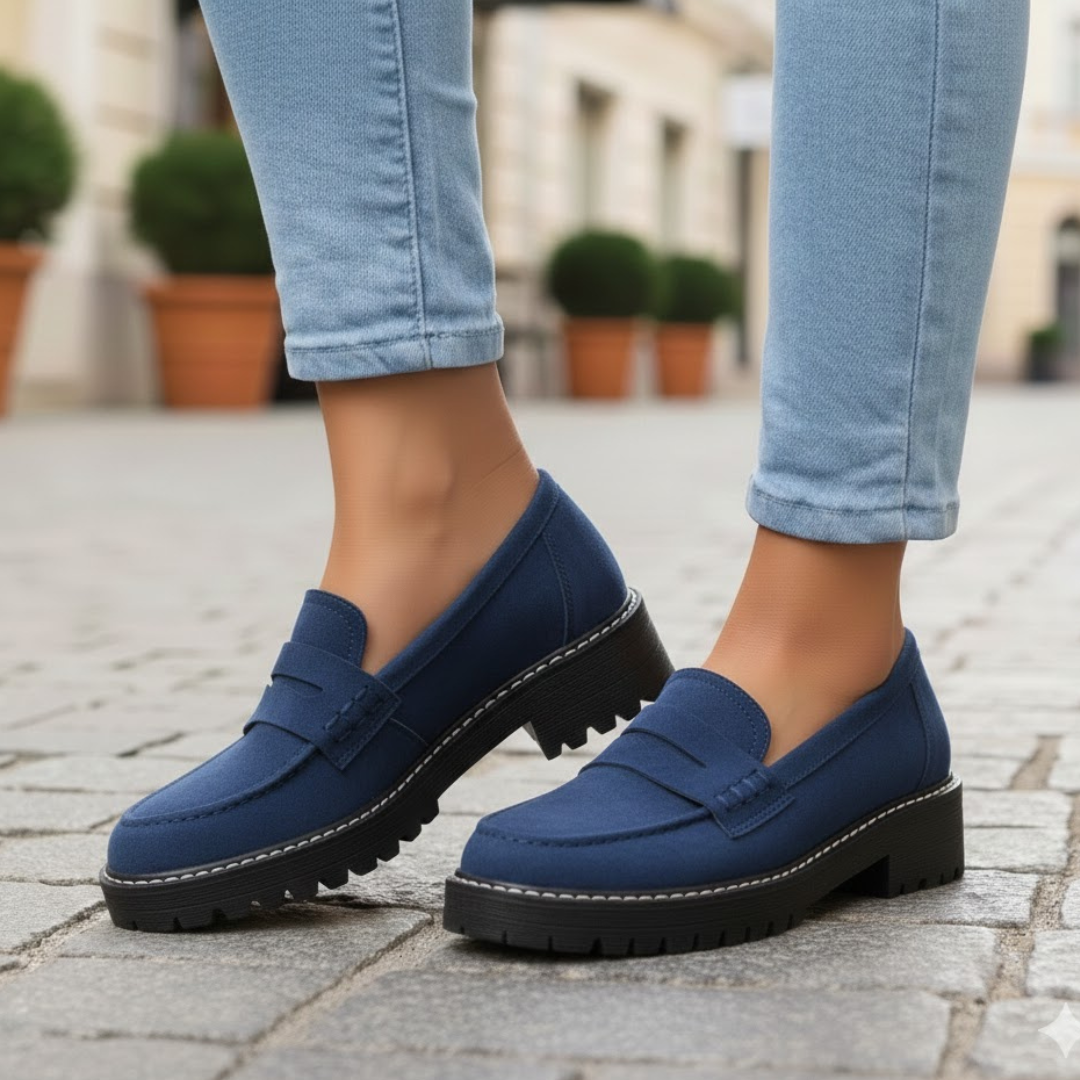 Halden Orthopedic Slip-On Loafers Cushioned Insole
