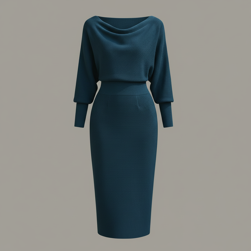 Bellamy Long Sleeve Midi Dress