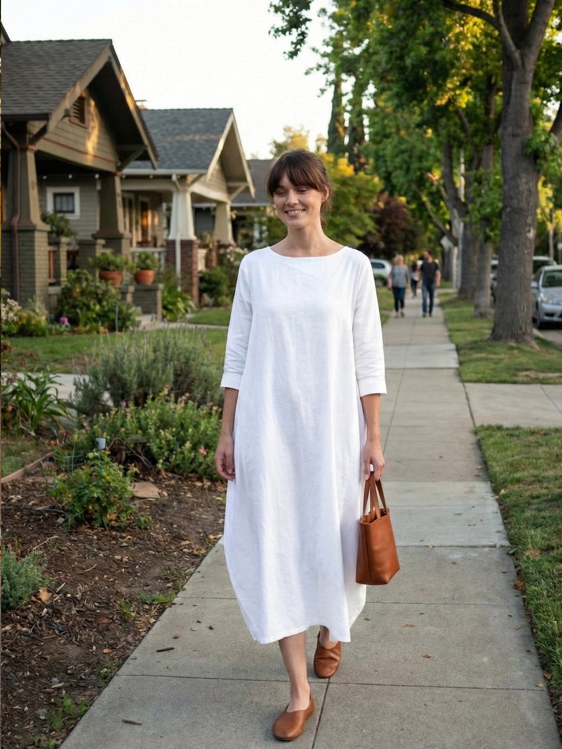 Bellwood Oversized 3/4 Sleeve Maxi Dress