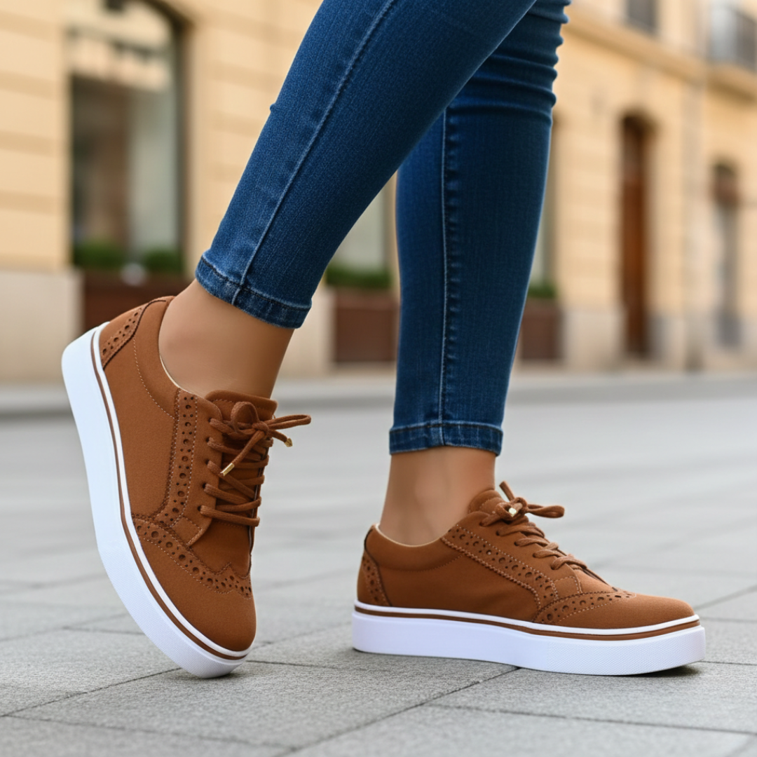 Ashford Orthopedic Lace-Up Sneakers Womens