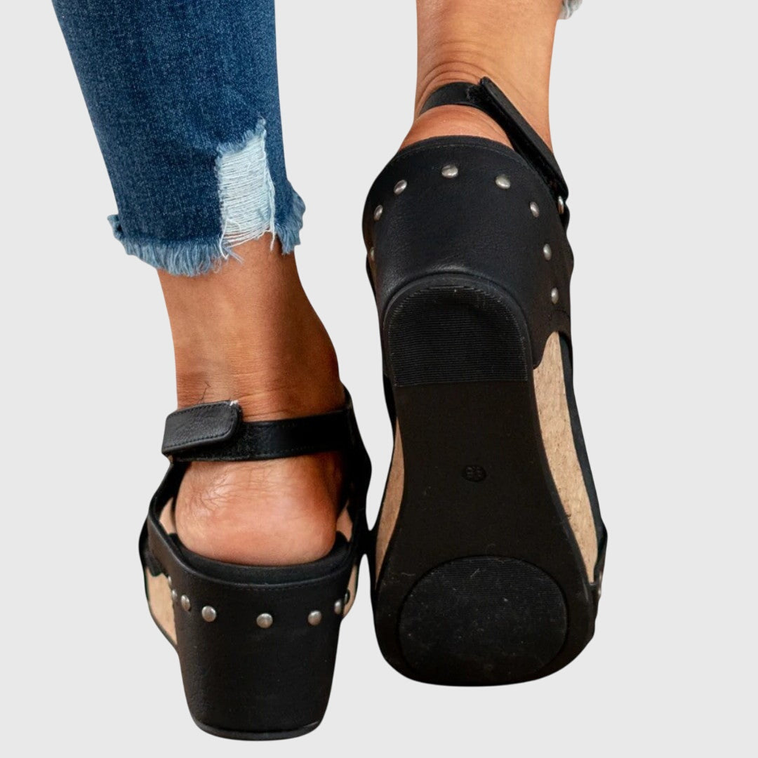 Breeze Orthopedic Open Toe Wedge Sandals