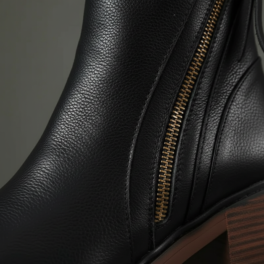 Carlisle Orthopedic Faux Leather Boots