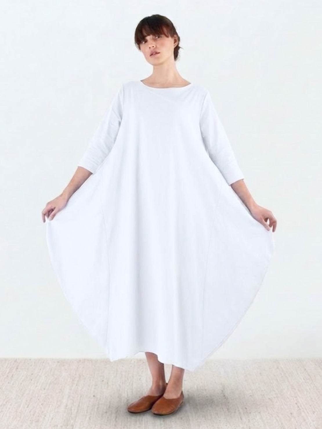 Bellwood Oversized 3/4 Sleeve Maxi Dress