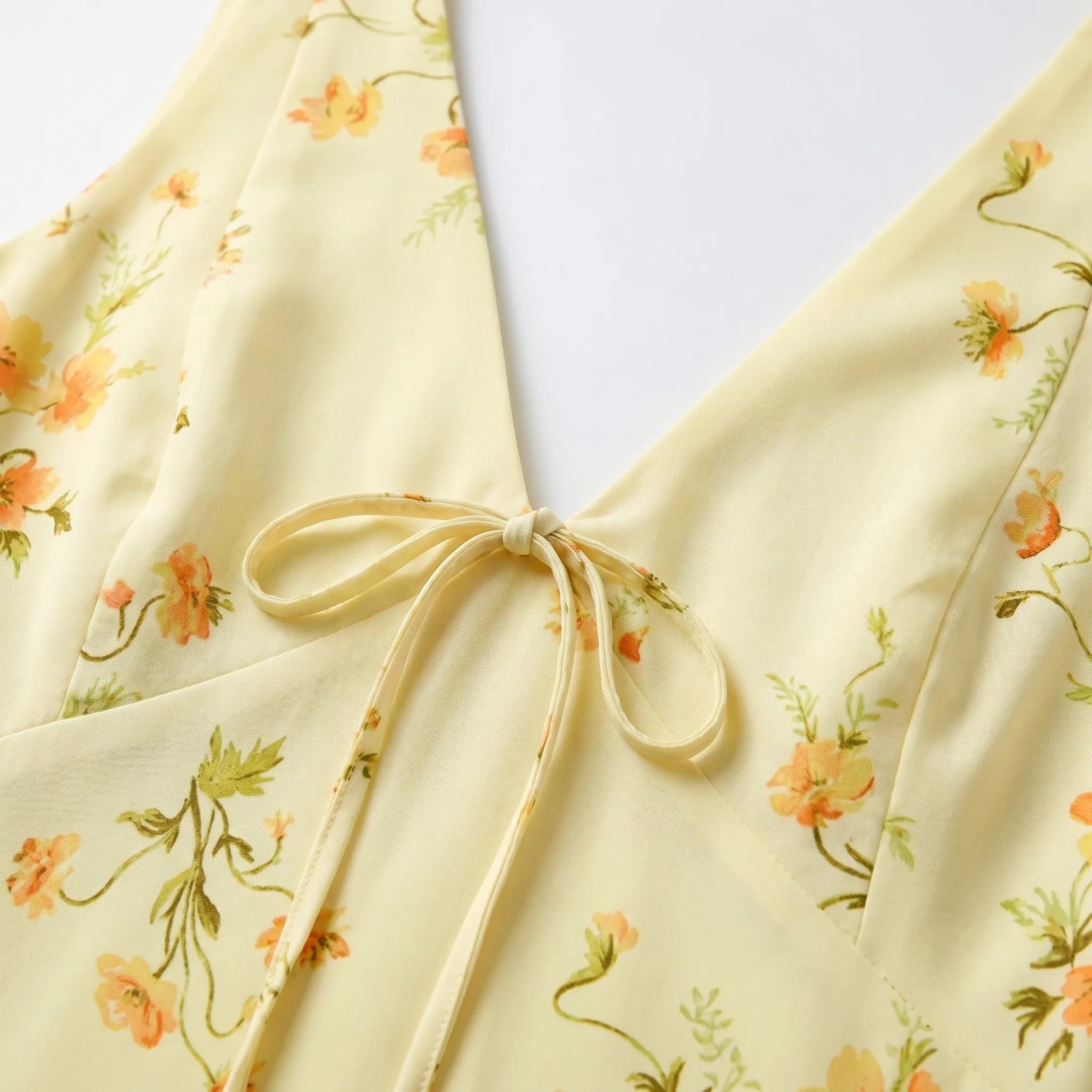 Bellora Floral V-Neck Sleeveless Maxi Dress