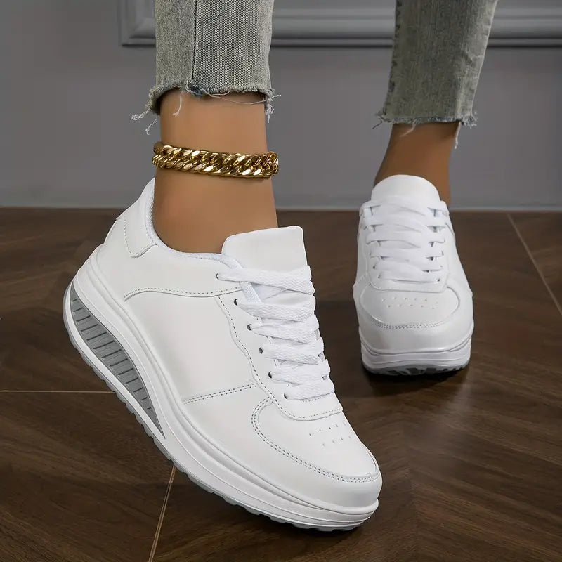 Palmer Orthopedic Cushioned Lace-Up Sneakers
