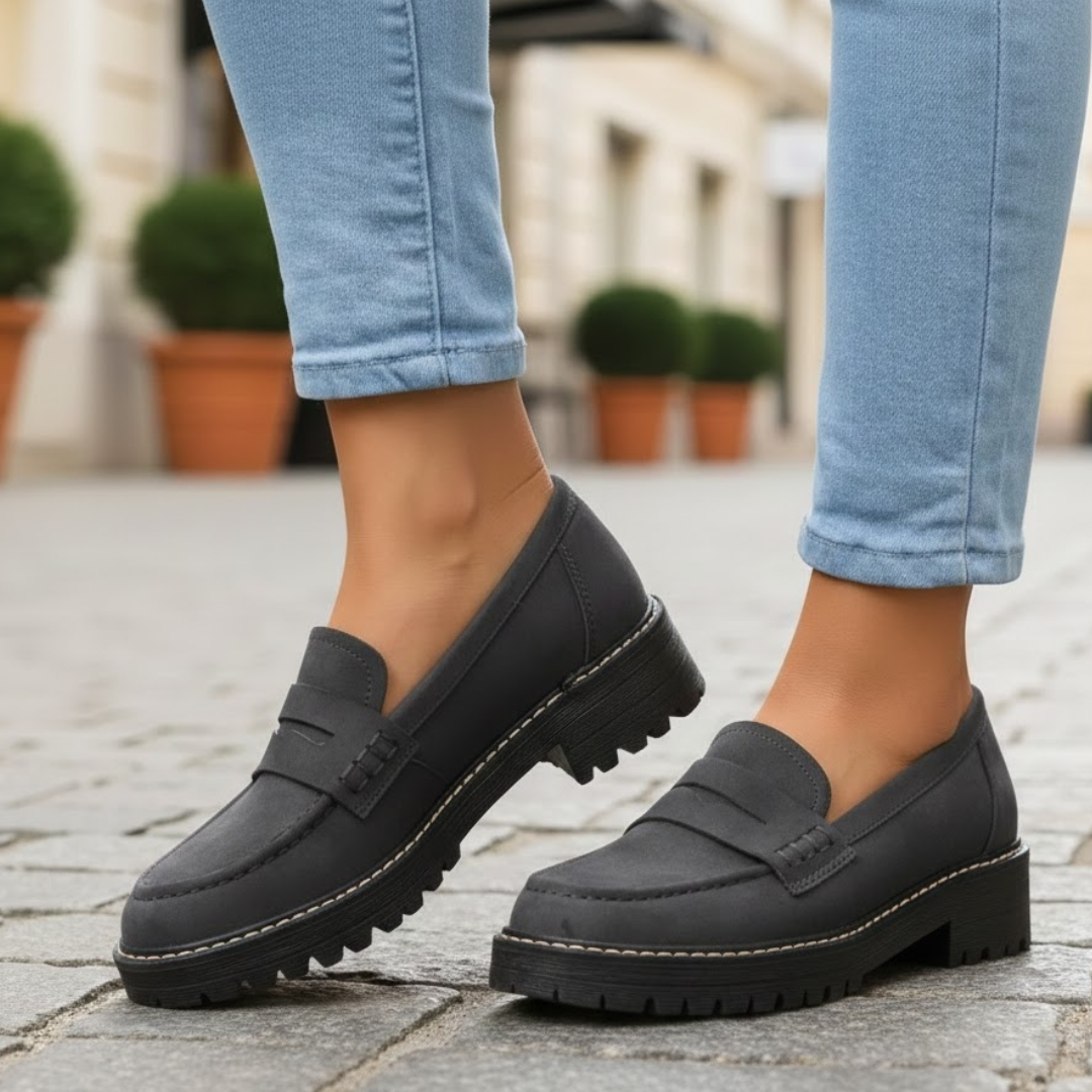Halden Orthopedic Slip-On Loafers Cushioned Insole