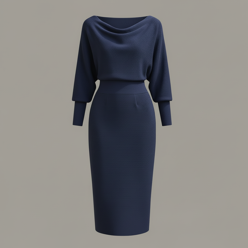 Bellamy Long Sleeve Midi Dress