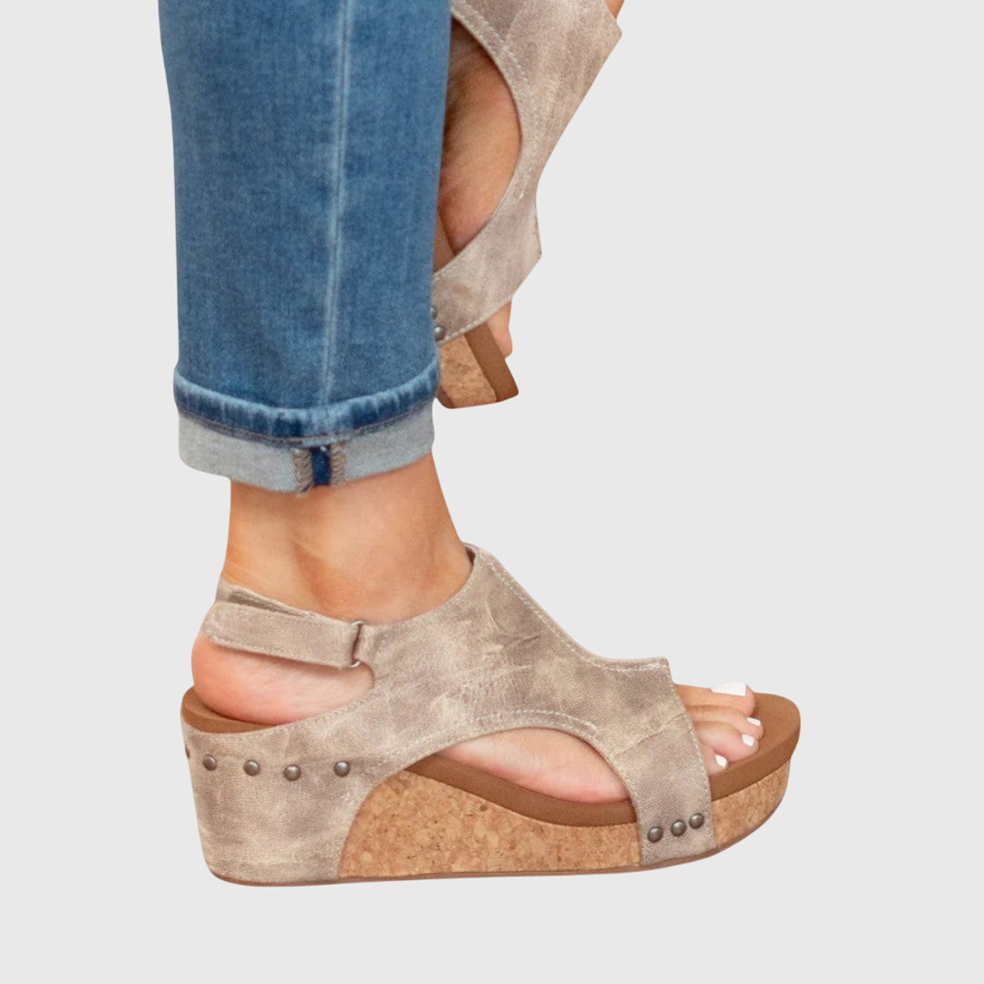 Breeze Orthopedic Open Toe Wedge Sandals