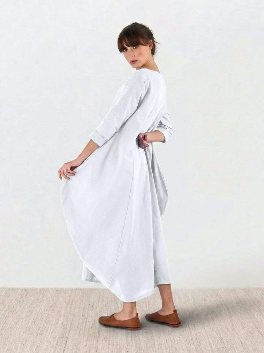 Bellwood Oversized 3/4 Sleeve Maxi Dress