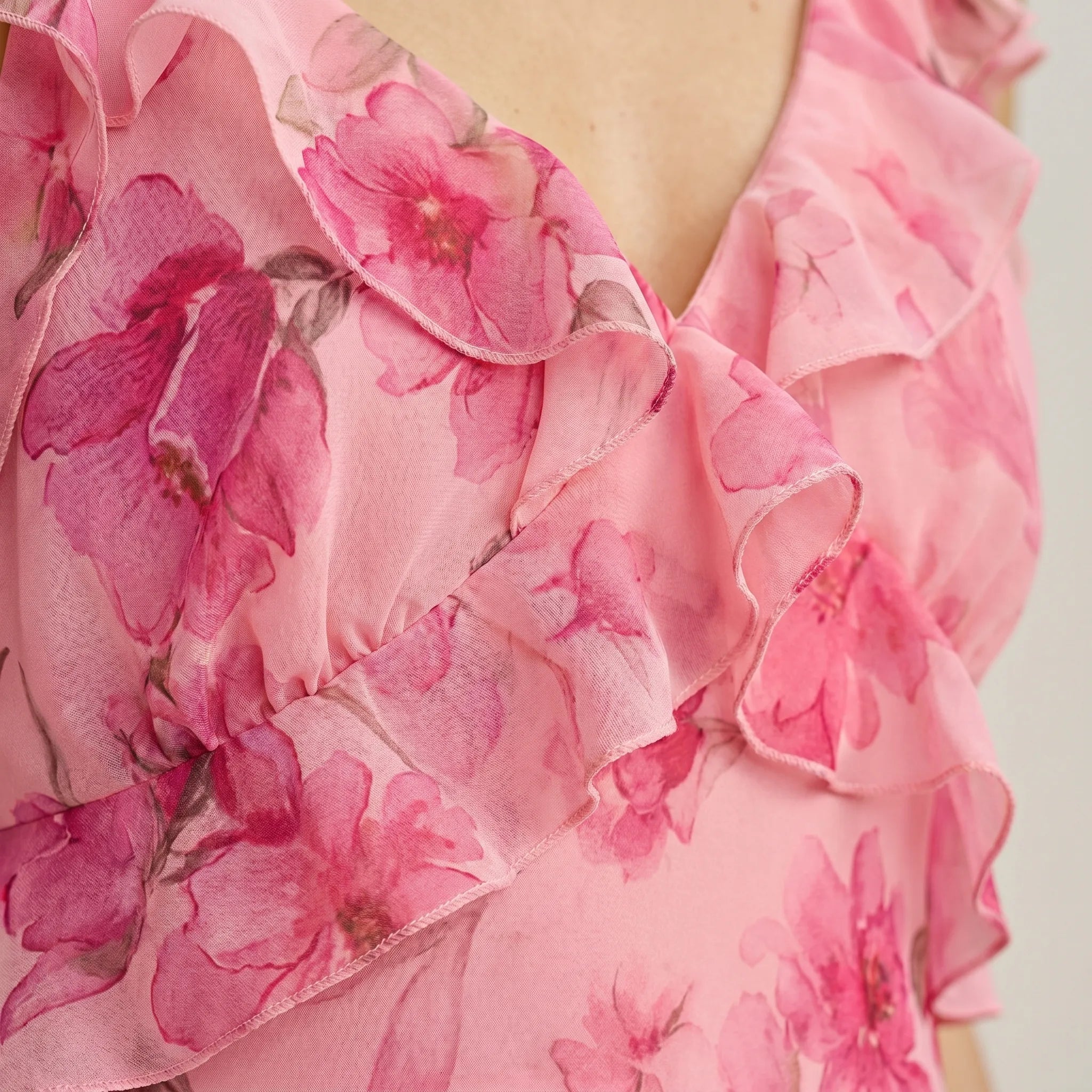 Florina Floral Maxi Slip Dress