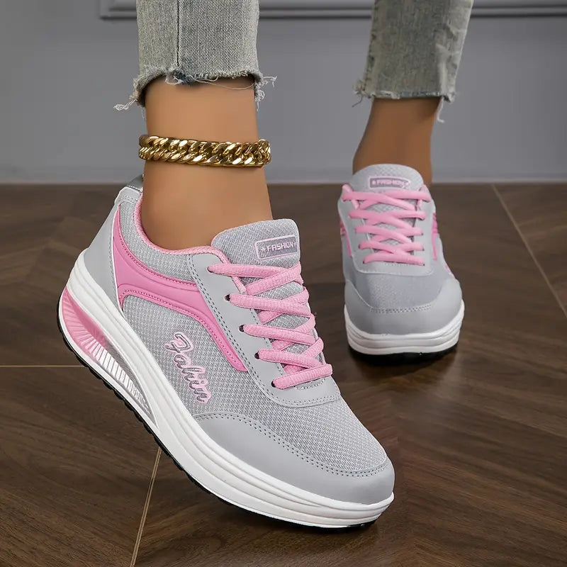 Palmer Orthopedic Cushioned Lace-Up Sneakers