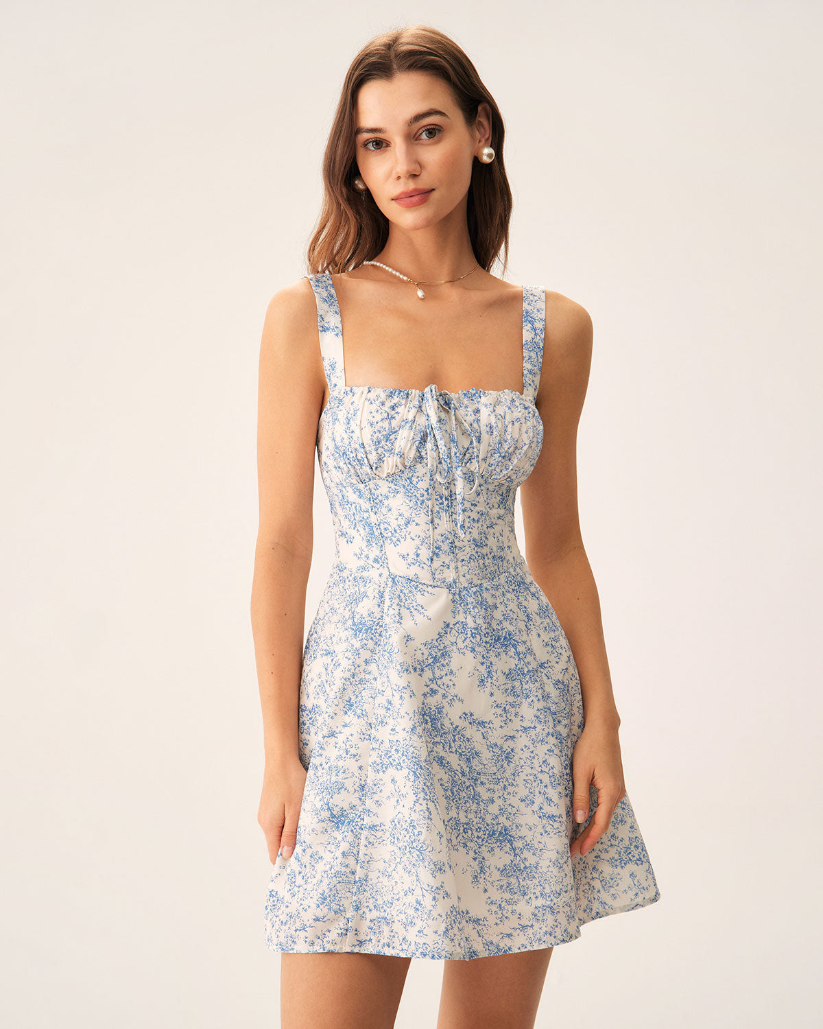 Bellrose Floral A-Line Mini Dress
