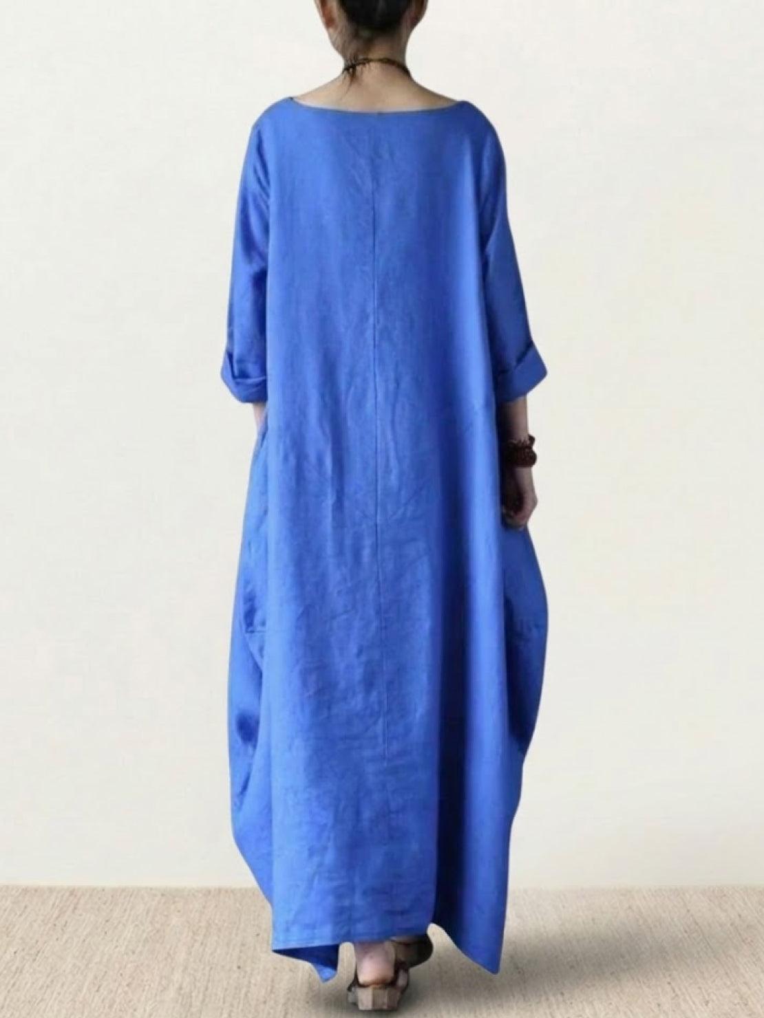 Bellwood Oversized 3/4 Sleeve Maxi Dress