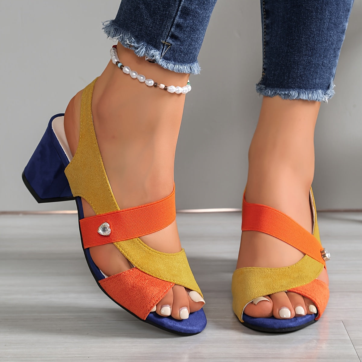 Marcelle Orthopedic Block Heels