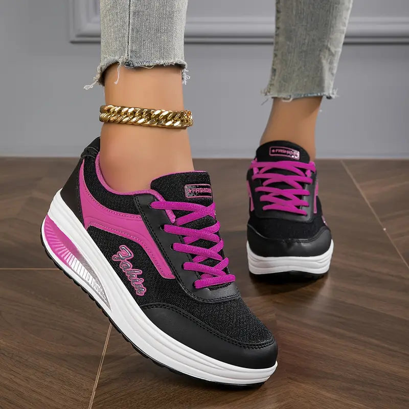 Palmer Orthopedic Cushioned Lace-Up Sneakers