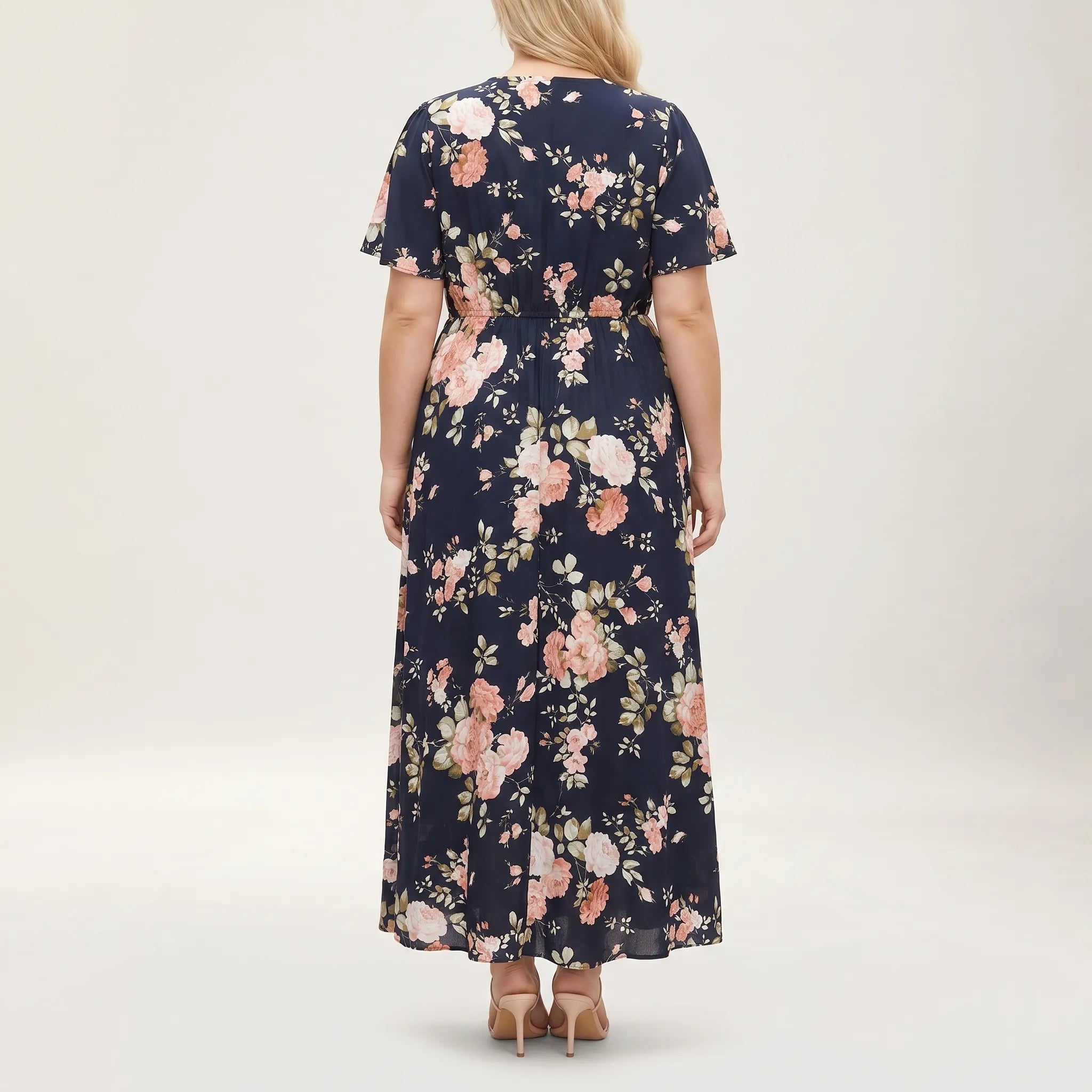 Bellevue V-Neck Floral Maxi Dress