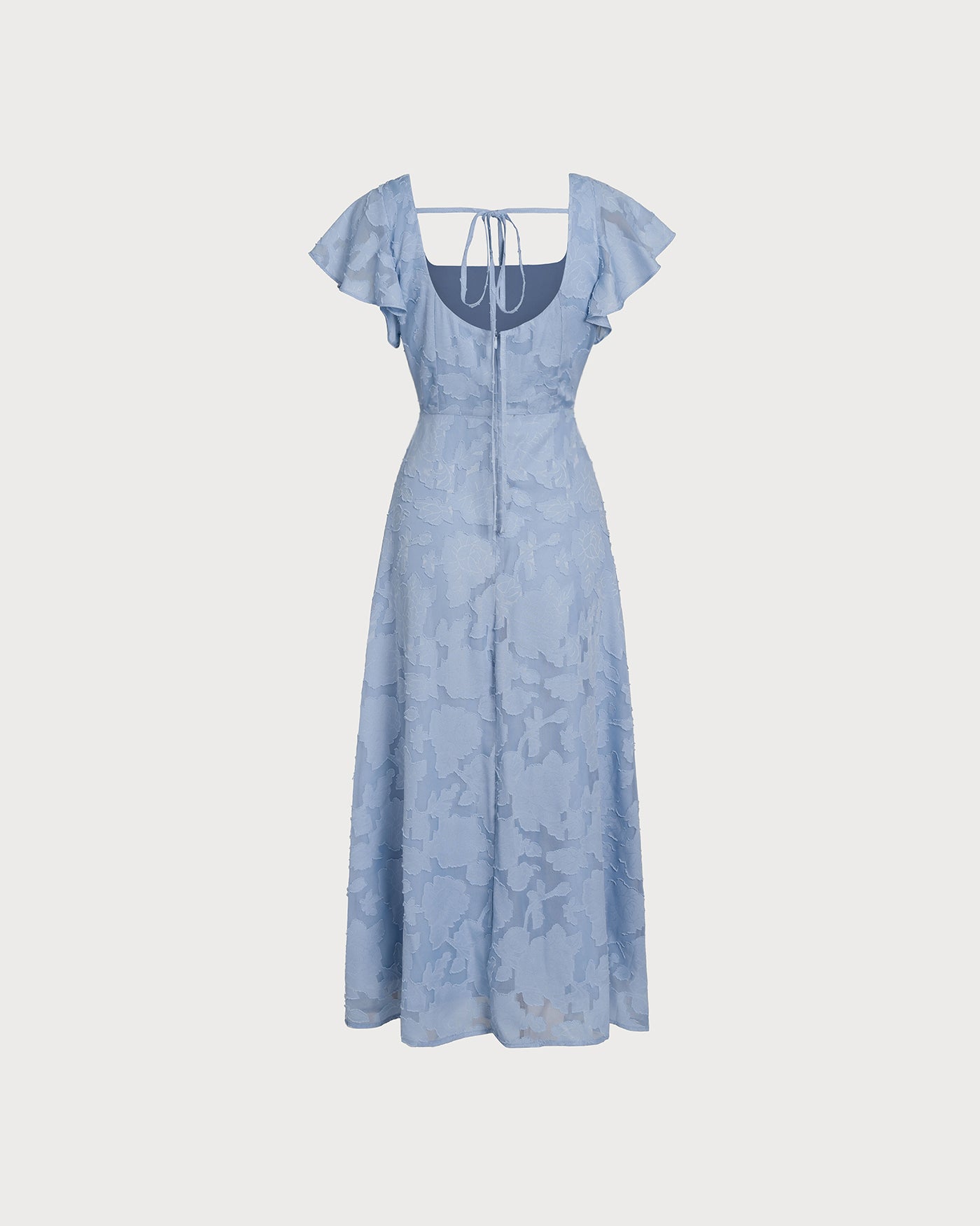 Valentina Square Neck Floral Midi Dress