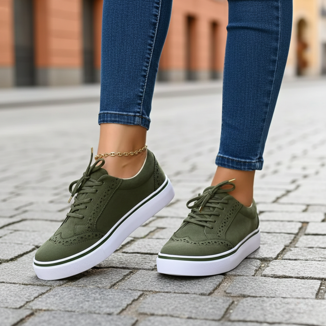 Ashford Orthopedic Lace-Up Sneakers Womens
