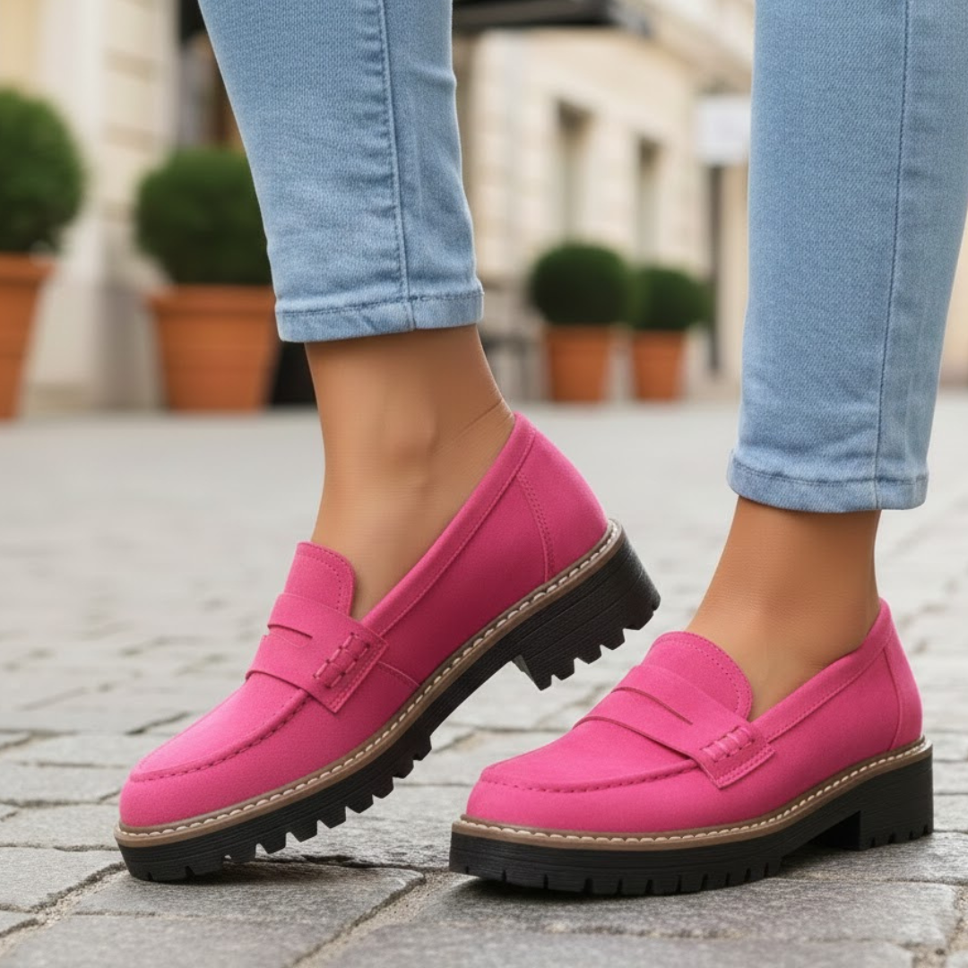 Halden Orthopedic Slip-On Loafers Cushioned Insole