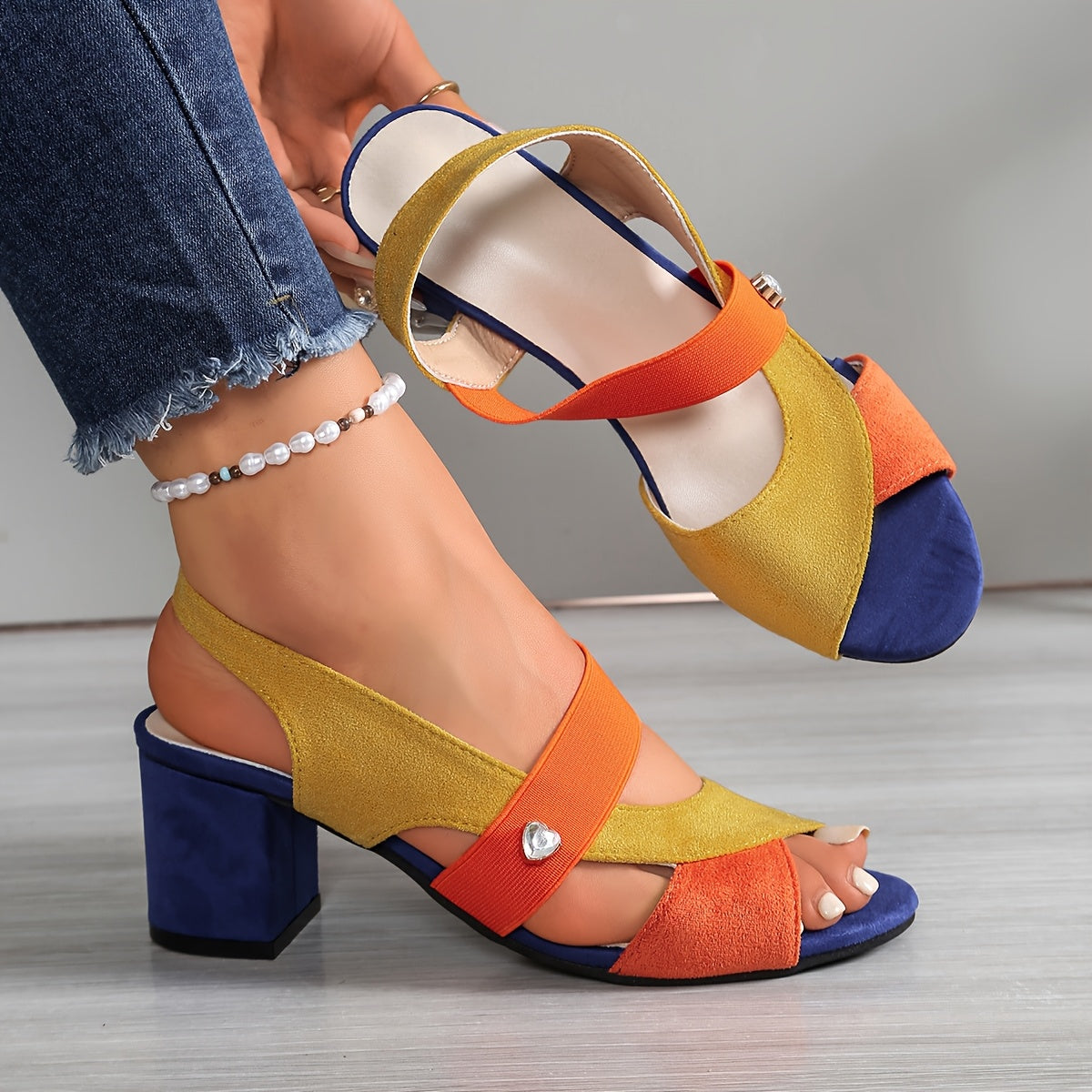 Marcelle Orthopedic Block Heels