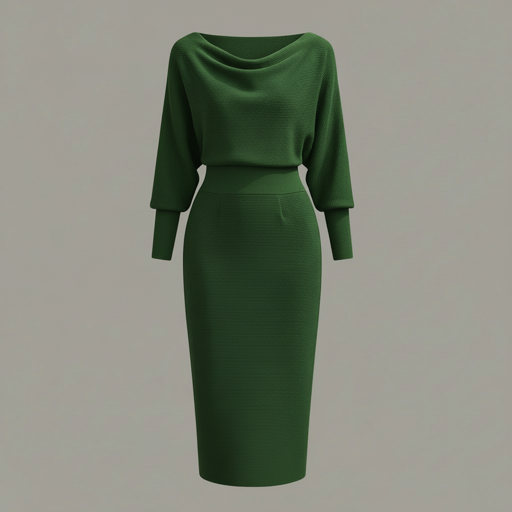 Bellamy Long Sleeve Midi Dress