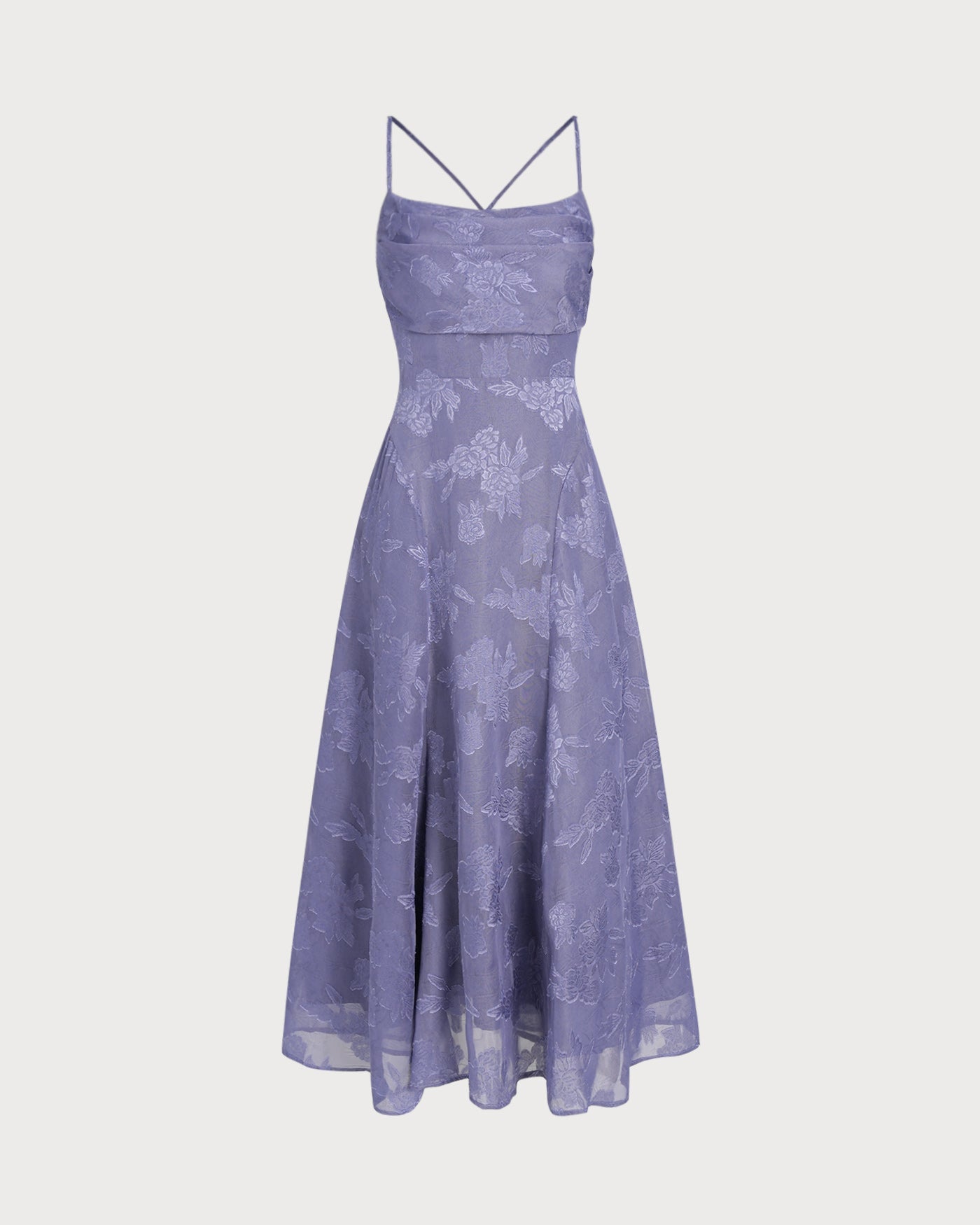 Corella Floral Textured Slip Dress