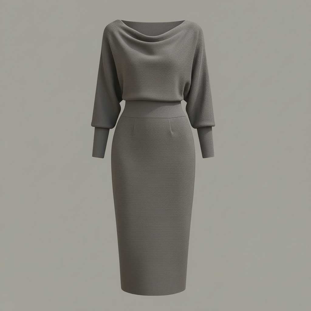 Bellamy Long Sleeve Midi Dress