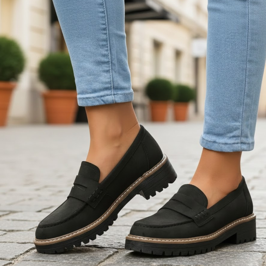 Halden Orthopedic Slip-On Loafers Cushioned Insole