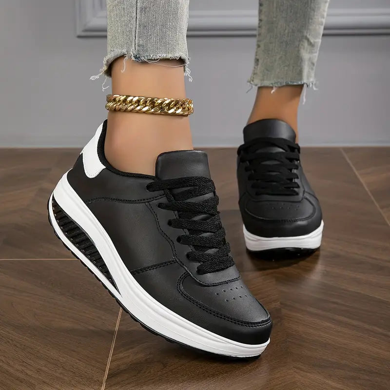 Palmer Orthopedic Cushioned Lace-Up Sneakers
