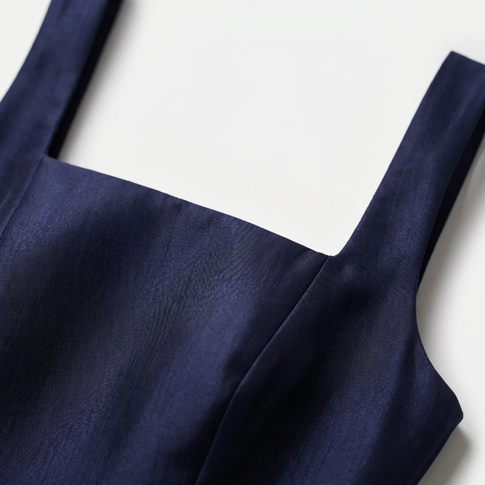 Novara Square-Neck A-Line Midi Dress